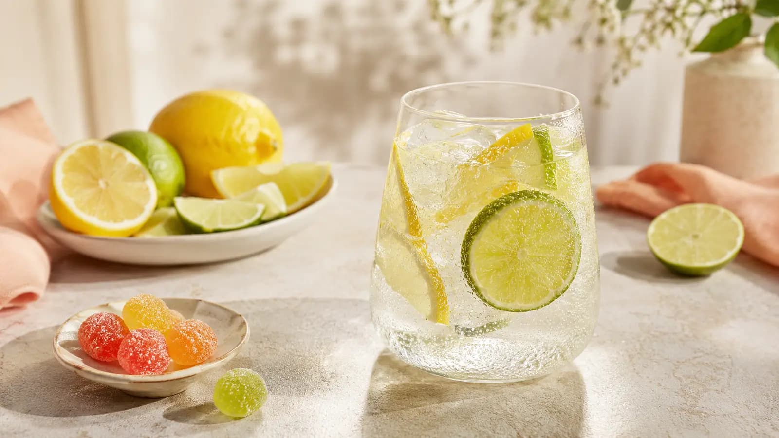 Citrus beverage and confectionery applications for food acidulants and acidity regulators